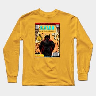 SATAN COMIC Long Sleeve T-Shirt